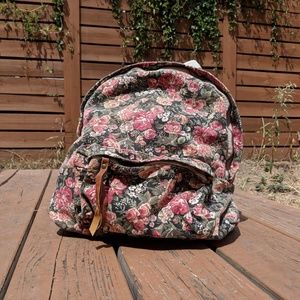 John Galt floral bacpack